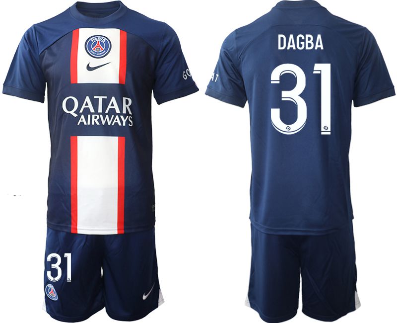 Men 2022-2023 Club Paris St German home blue #31 Soccer Jerseys
